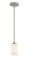 Bordeaux One Light Pendant in Brushed Nickel (224|435MP-BN)