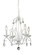 Princess Chandeliers Four Light Chandelier in Matte White (224|423MW)