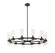 Datus 12 Light Chandelier in Matte Black (224|4008-12MB)