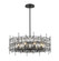 Garroway Nine Light Chandelier in Matte Black (224|4007-32MB)