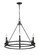 Dennison Six Light Chandelier in Matte Black (224|4005-6MB)