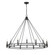 Dennison 16 Light Chandelier in Matte Black (224|4005-16MB)