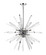 Burst Ten Light Chandelier in Chrome (224|4003-10CH)