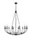 Arabella 12 Light Chandelier in Matte Black (224|3500-12MB)