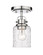 Kinsley One Light Flush Mount in Chrome (224|340F1-CH)