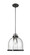 Burren One Light Pendant in Matte Black + Chrome (224|337P12MB+CH) Burren One Light Pendant in Matte Black + Chrome (224|337P12MB+CH)