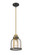 Burren One Light Pendant in Bronze + Brass (224|337MP-BRZ+HB)