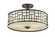 Elea Three Light Semi Flush Mount in Bronze (224|329-SF16-BRZ)