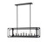 Easton Nine Light Linear Chandelier in Matte Black (224|3038-9L-MB)