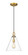 Harper One Light Pendant in Rubbed Brass (224|3034P11-RB)