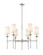 Emily Six Light Chandelier in Brushed Nickel (224|3033-6BN)