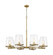 Callista Eight Light Chandelier in Rubbed Brass (224|3032-8RB)