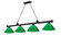 Cordon Four Light Billiard in Matte Black (224|2306-4MB-PGR)