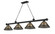 Cordon Four Light Billiard in Matte Black (224|2306-4MB-ARS)