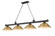 Cordon Four Light Billiard in Bronze (224|2306-4BRZ-SRB)