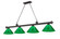 Cordon Four Light Billiard in Bronze (224|2306-4BRZ-PGR)