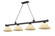 Cordon Four Light Billiard in Bronze (224|2306-4BRZ-AGM14)