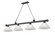 Cordon Four Light Billiard in Bronze Plate (224|2306-4BP-AWL14)