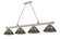 Cordon Four Light Billiard in Brushed Nickel (224|2306-4BN-ARS)