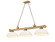Cordon Three Light Billiard in Rubbed Brass (224|2306-3RB-DMO14)