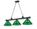 Cordon Three Light Billiard in Matte Black (224|2306-3MB-ARG)