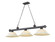 Cordon Three Light Billiard in Bronze Plate (224|2306-3BP-WM16)