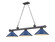 Cordon Three Light Billiard in Bronze Plate (224|2306-3BP-MNB)