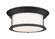 Sonna Three Light Flush Mount in Matte Black (224|2011F16-MB)