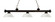 Riviera Three Light Billiard in Bronze (224|200-3BRZ-DMO14)