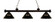 Riviera Three Light Billiard in Bronze (224|200-3BRZ-ARS)