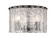 Glacier Three Light Flush Mount in Matte Black (224|1943F12-MB)