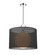 Arosia One Light Pendant in Chrome (224|194-24BK-C)