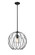 Elle One Light Pendant in Matte Black (224|1940P16-MB)