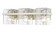 Bennington Three Light Vanity in Brushed Nickel (224|1938-3V-BN)