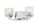 Zaid Two Light Vanity in Chrome (224|1929-2V-CH)