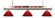 Shark Three Light Billiard in Brushed Nickel (224|170BN-PRD)