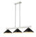Cobalt Three Light Billiard in Brushed Nickel (224|152BN-MMB)