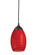 Jazz One Light Pendant in Sand Black (224|131-RED)