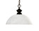 Riviera One Light Pendant in Bronze (224|100701BRZ-DWL14)