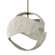 Corsica One Light Pendant in Antique Brass / Whitewash (515|2965-79)