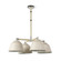 Capistrano Chandelier in Brushed Nickel (515|2774-79)