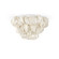 Monroe One Light Semi Flush Mount in Off-White (515|2427-79)