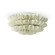 Hannah Two Light Flush Mount in Off- White (515|2355-79)