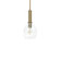 Bronson One Light Pendant in Antique Brass (515|2067-79)