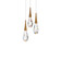 Hibiscus LED Pendant in Aged Brass (529|BPD21203-AB)