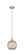 Edison One Light Mini Pendant in Brushed Satin Nickel (405|616-1S-SN-G122-8RB)