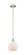 Edison One Light Mini Pendant in Brushed Satin Nickel (405|616-1S-SN-G121-8)