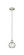 Edison One Light Mini Pendant in Brushed Satin Nickel (405|616-1S-SN-G1215-6)