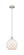 Edison One Light Mini Pendant in Brushed Satin Nickel (405|616-1S-SN-G121-10RW)