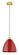 Edison One Light Mini Pendant in Satin Gold (405|616-1S-SG-MBD-12-RD)